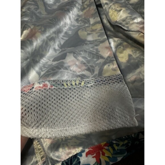 YP Threads Australia Mens Swim Shorts Sz 32 Tropical Colorful Birds Palm Trees - Picture 16 of 16